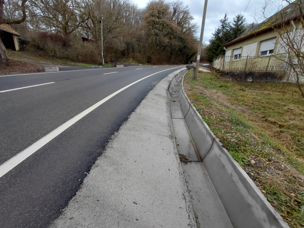 Árvízmentes élet Szenna belterületén